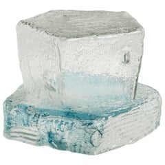 Kita Covered Cake Stand in Textured Glass by Thaddeus Wolfe and Ignacio Mattos