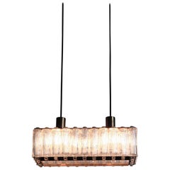 Rare Rectangular Pendant Nordlys Light by Eric Warna