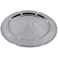 Tiffany Deep and Very Heavy Sterling Silver Serving Tray