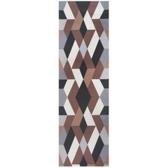 Schumacher Clements Ribeiro Deco Diamonds Geometric Carbon Wallpaper Panel Set