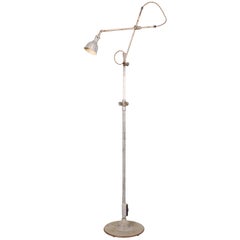 Portable OC White Floor Task Reading Lamp Light with Three GP Base