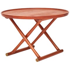 Mogens Lassen Teakwood "Egyptian Table", circa 1954