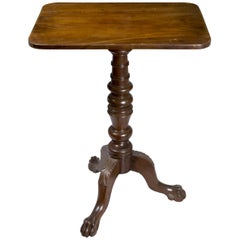 Mahogany Classical Candle Stand, American, circa 1820