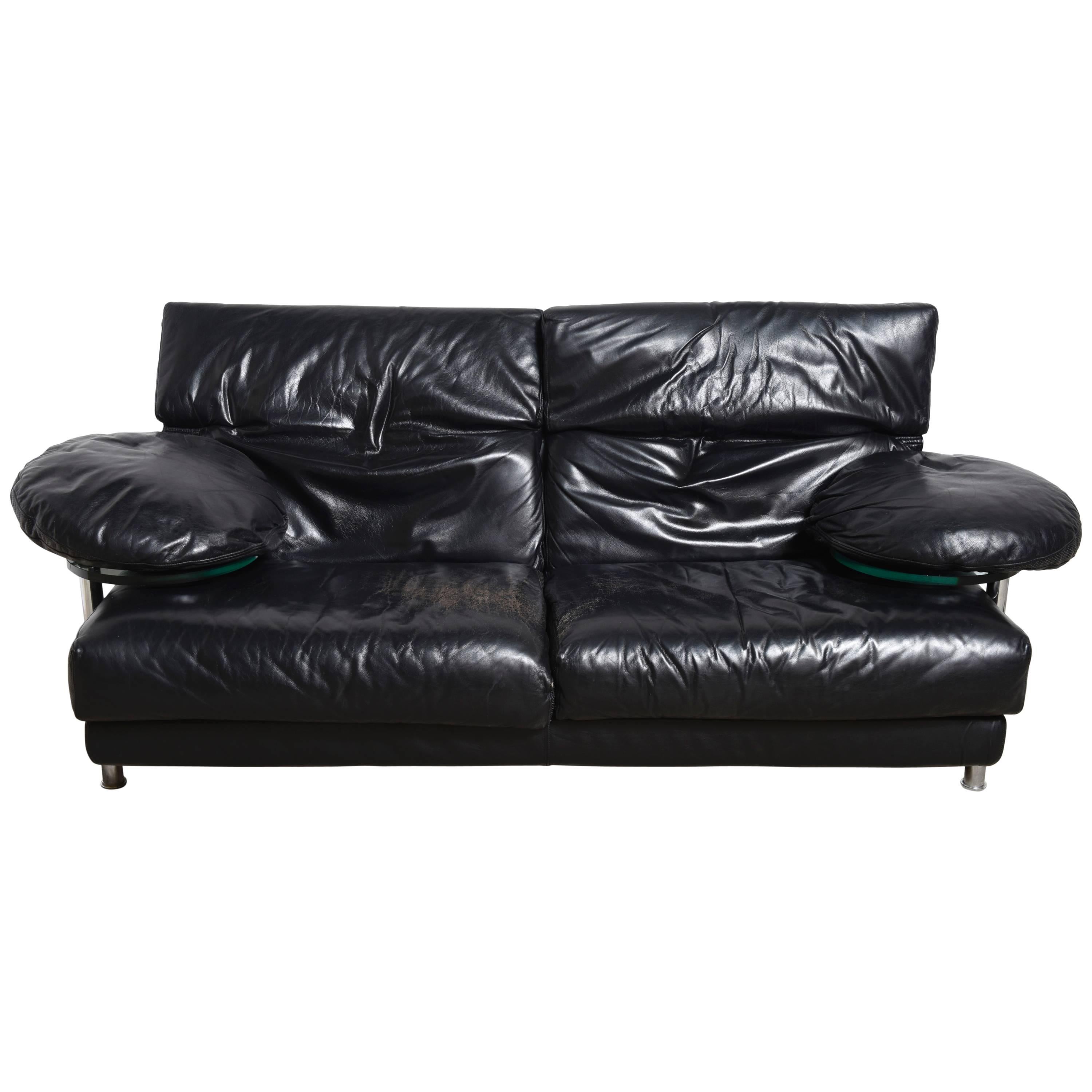 Modern Two-Seat, Sofa by Paolo Piva for B 
B Italia