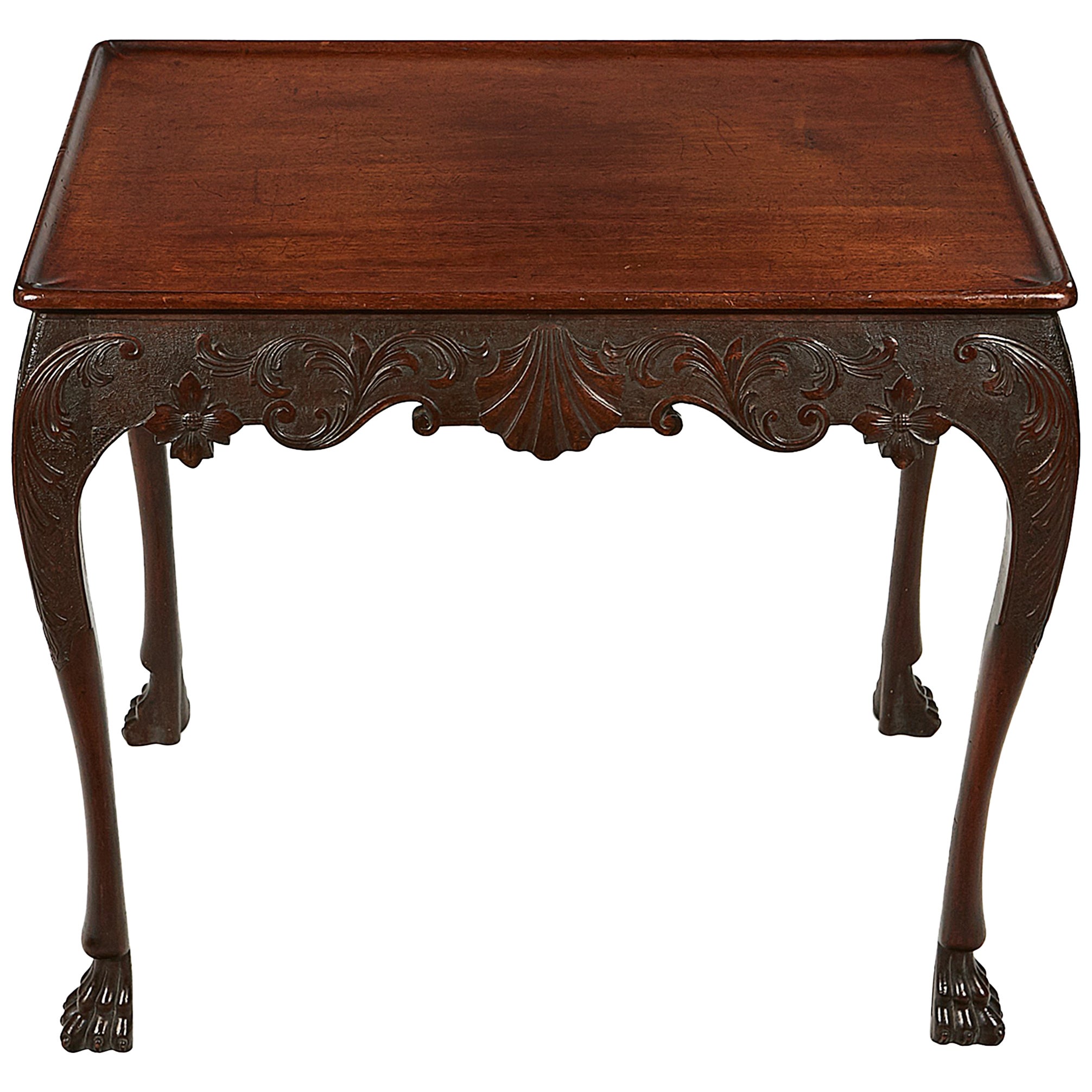 Irish Silver Table For Sale at 1stDibs