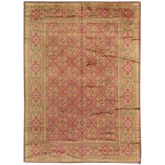 Vintage Viennese Savonnerie Style Rug 8