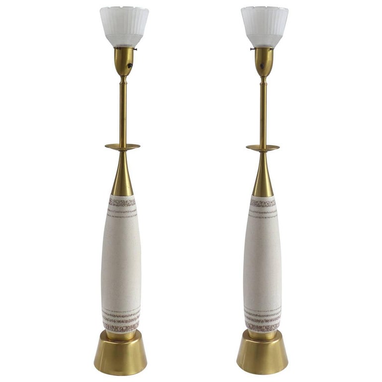 1950s Mid Century Modern Pair Of Rembrandt Lamp Company Table Lamps 1950s Mid Century Modern Pair Of Rembrandt Lamp Company Table Lamps For