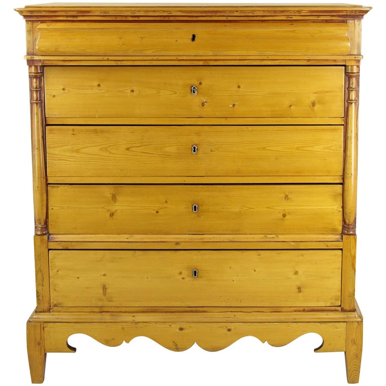 Antique Pine Dresser, Antique Chest Of Drawers, Denmark 1880 Antique Pine Dresser, Antique Chest of Drawers, Denmark 1880, Antiques, B1135 For - Antique Pine Dresser, Antique Chest Of Drawers, Denmark 1880