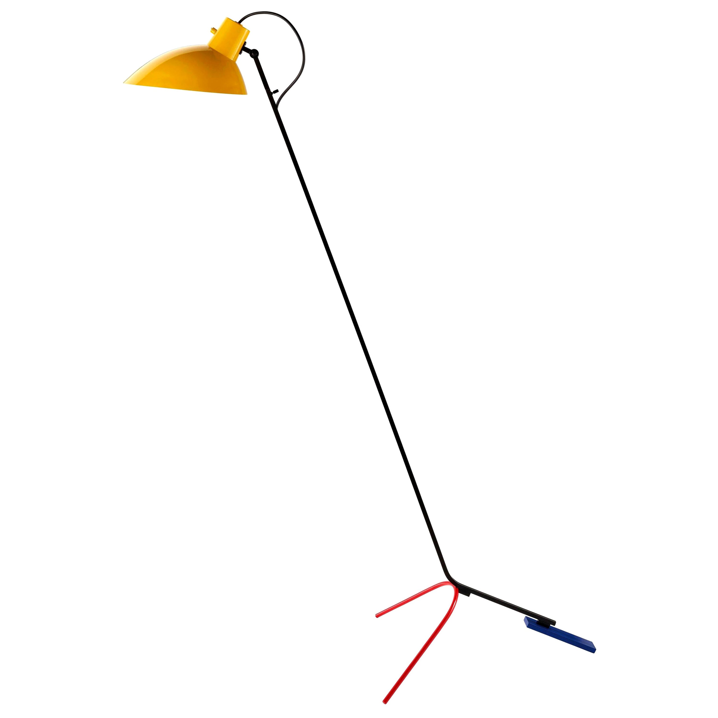 Vittoriano Viganò Special Mondrian Edition 'VV Cinquanta' Floor Lamp for Astep