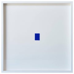 Estampille bleue d'Yves Klein