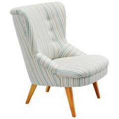 Danish Cocktail Chair in the Manner of Kurt Ostervig, 1960