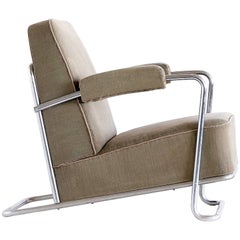 René Coquery B251 Lounge Chair for Thonet Frères, 1930