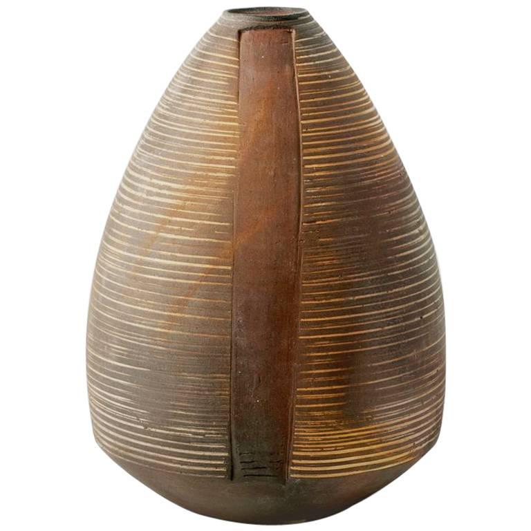 Eric Astoul, Vase Ovoïde, France, 2010 For Sale