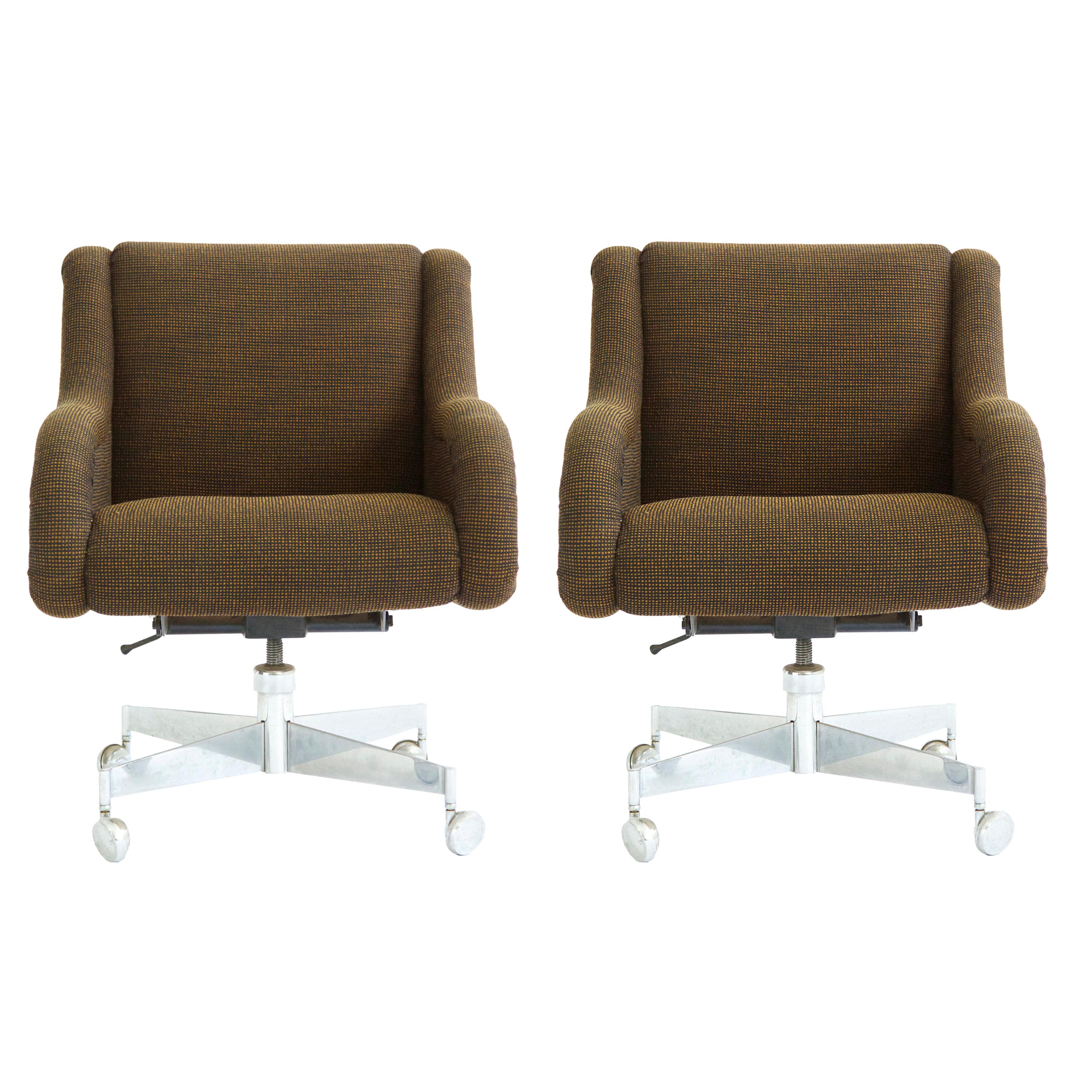 Pair of Roger Lee Sprunger Office Chairs