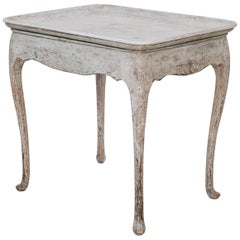 18th Century Swedish Rococo Tray Table