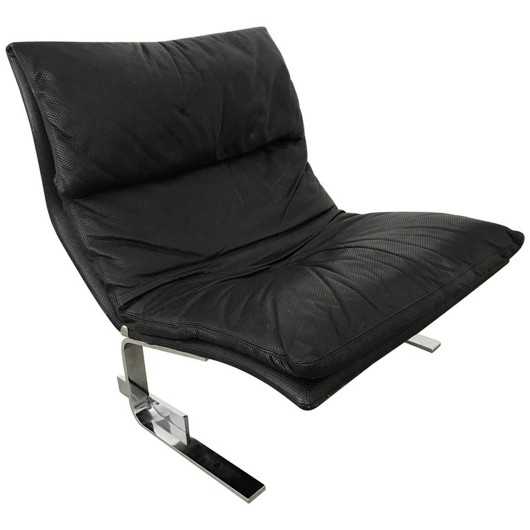 Giovanni Offredi Wave Sofa In White Leather For At 1stdibs Giovanni Offredi Onda Postmodern Wave Lounge Chair For Saporiti