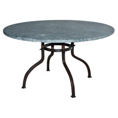French Bistro Style Iron Coffee Table