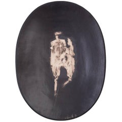 Agnese Udinotti Ceramic Charger or Wall Sculpture