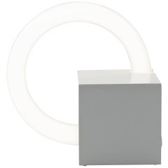 Fluorescent Cube lamp by Aldo van den Nieuwelaar