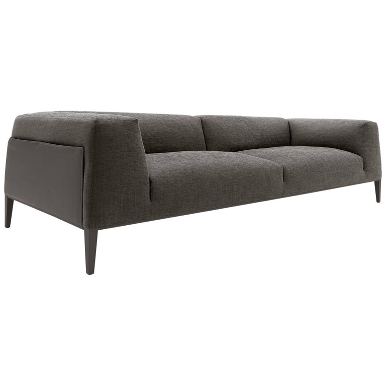 Metropolitan Straight Sofa Jean Marie Maud In Three Sizes Metropolitan Straight Sofa Jean Marie Maud In Three Sizes Fabric Leather For