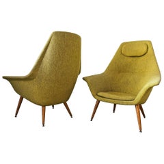 Torbjorn Adfal Butterfly Chairs, a Pair