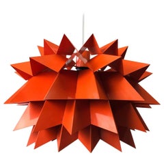 Star Light Ceiling Pendant by Anton Fogh Holm & Alfred Andersen, Denmark, 1963
