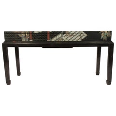 1970s Asian 2-Drawer Console