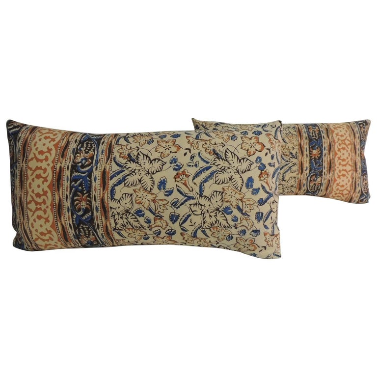 Set of 4 Vintage Versace Throw Pillows with Scarf Print Designs at 1stdibs