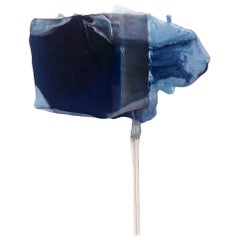 Contemporary Design Light, Hanging Wall Lamp in Epoxy Resin, Led Bulbs