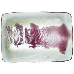 Contemporary Design Light, Hanging Lamp in Epoxy Resin, Fiberglass
