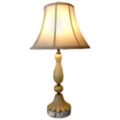 Murano Glass Lamp Attributed to Barovier