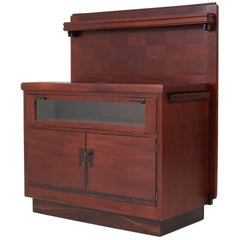 Mahogany Dutch Art Deco Haagse School Sideboard by Anton Lucas, 1920s