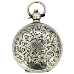 Sterling Silver Sovereign / Coin Case by Albert Jackson, Birmingham, 1907