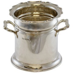 Antique Sterling Silver Wine / Champagne Cooler, Atkin Brothers, Sheffield, 1924