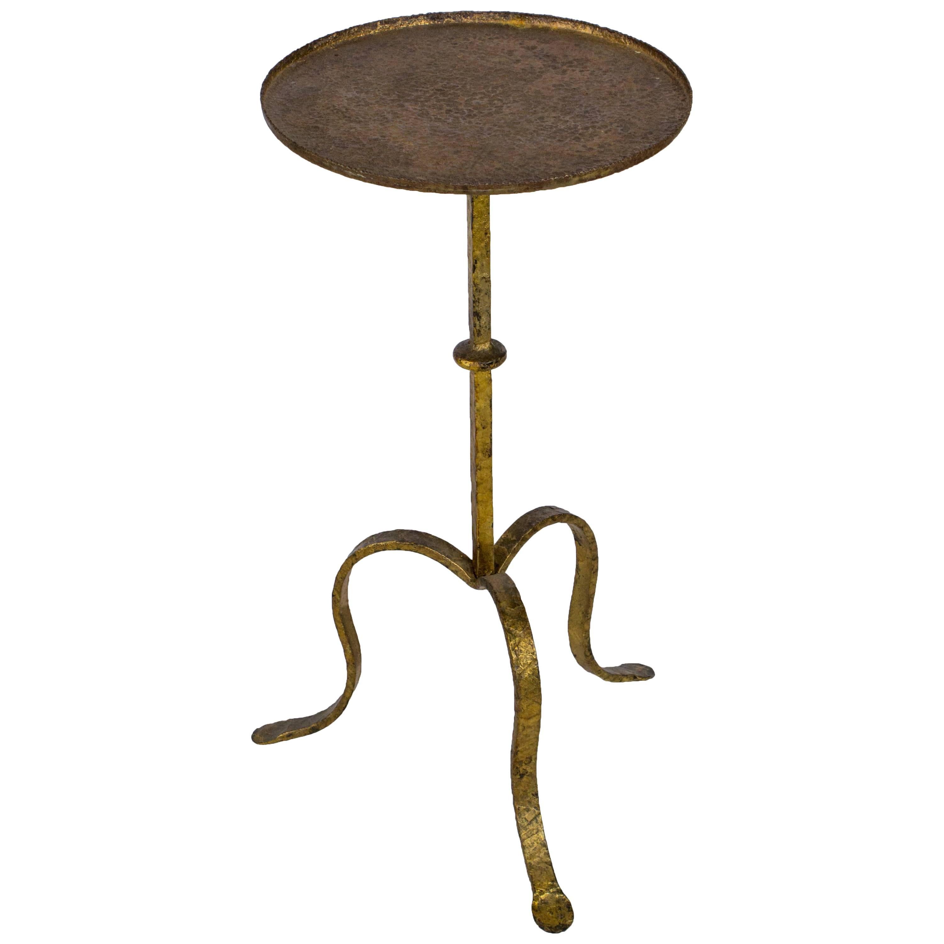 Spanish Gilt Iron Martini Table