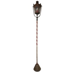 19th Century Italian or Venetian Gondola Lamp in Old Color