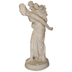 La Marchande D'Amour, Signed Adrien Gaudez, Dated 1880