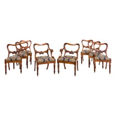 Set of Eight Regency Period Dining Chairs