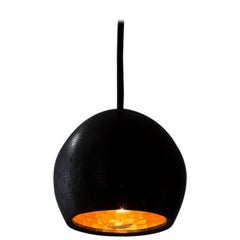 Contemporary American Ash Single Pendant Light, Custom Lighting, Chandelier