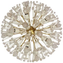 Large Flush Mount Sputnik Chandelier Emil Stejnar