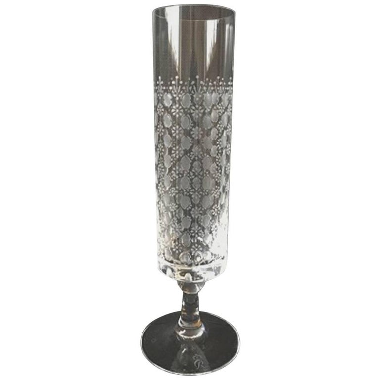 Romanze Champagne Flute by Bjorn Wiinblad, Rosenthal For Sale