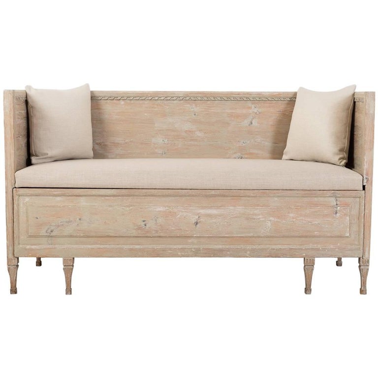 18th Century Swedish Gustavian Sofa At 1stdibs 18th Century Swedish Gustavian Sofa For