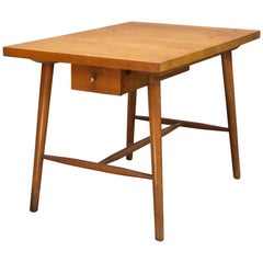 Paul McCobb Predictor Group Nightstand Tobacco Birch Side Table Rustic Farmhouse