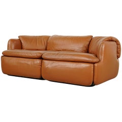 Confidential Series Sofa by Alberto Rosselli for Saporiti Italia, 1970s