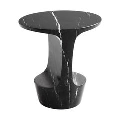 Adolfo Abejon 'Atlas' Contemporary Design Marble Side Table