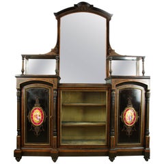 Antique Ebonized Sideboard, Victorian Sideboard, Aesthetic Movement, 1880