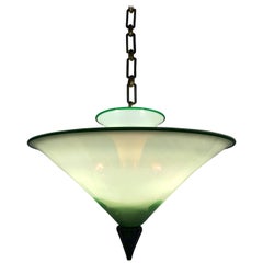 Art Deco Chandelier in Murano Glass Attributed to Martinuzzi and Zecchin