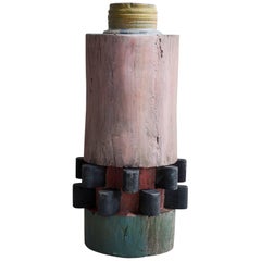 TOTEM in Painted Wood