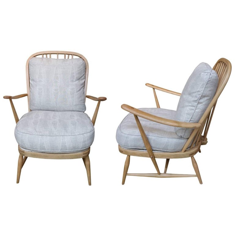 Pair of Vintage Armchairs at 1stdibs