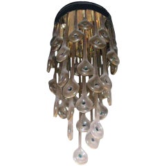 Vintage Lino Tagliapietra Chandelier, circa 1972